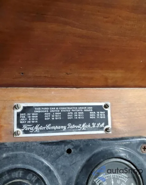 1926 Ford Model T from USA, damaged, VIN 14231749